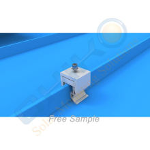 Solar mounting structure seam roof clamp solar panel clamp for solar mounting